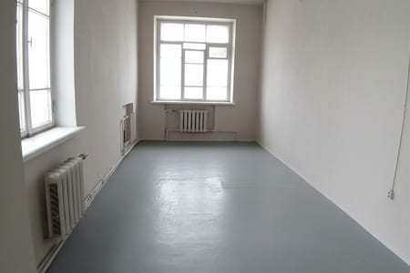 Помещение 21 м² — без отопления — визуализация помещения